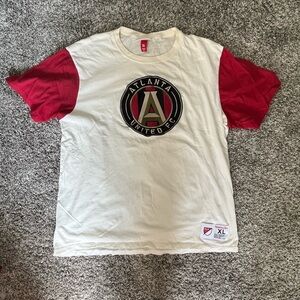 Atlanta United Mitchell & Ness Cream T-Shirt